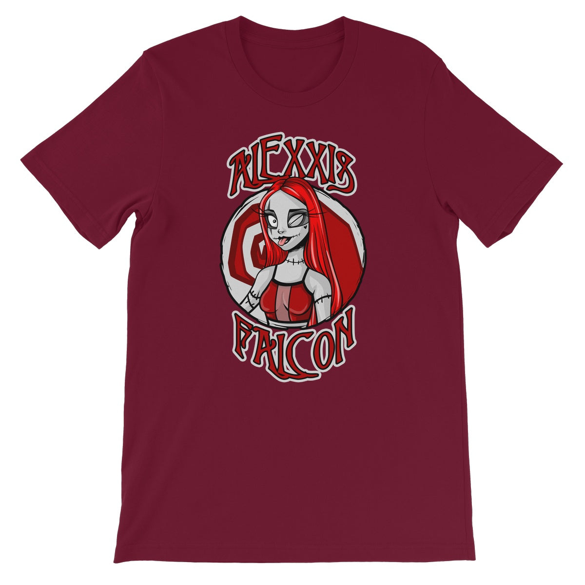 TNT Extreme Wrestling Alexxis Falcon Unisex Short Sleeve T-Shirt