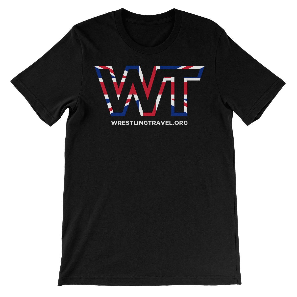 Wrestling Travel UK Logo Unisex Short Sleeve T-Shirt