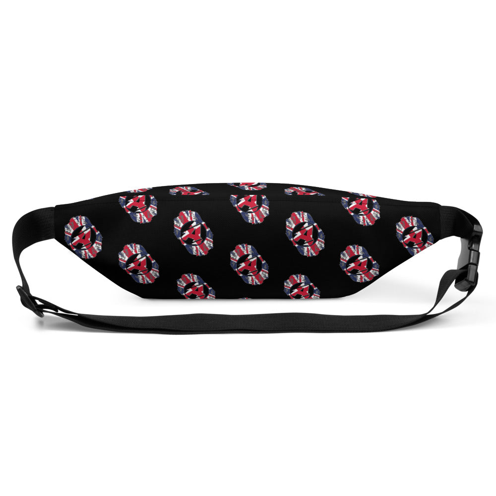 Doug Williams UK Emblem Logo Pattern Fanny Pack