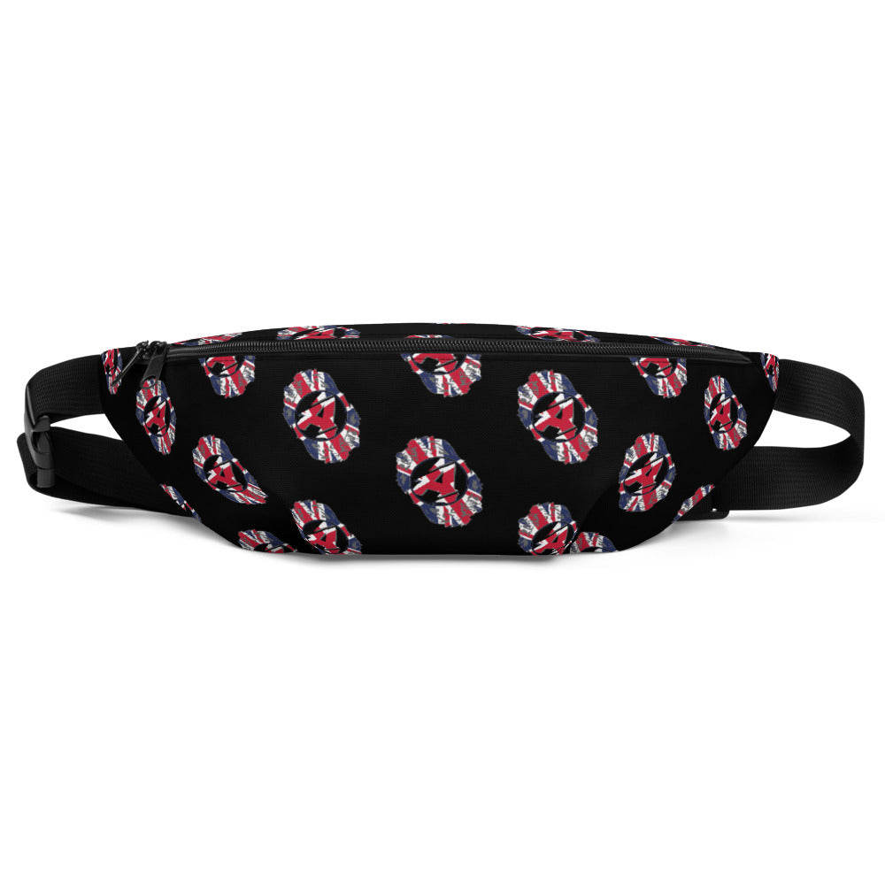 Doug Williams UK Emblem Logo Pattern Fanny Pack