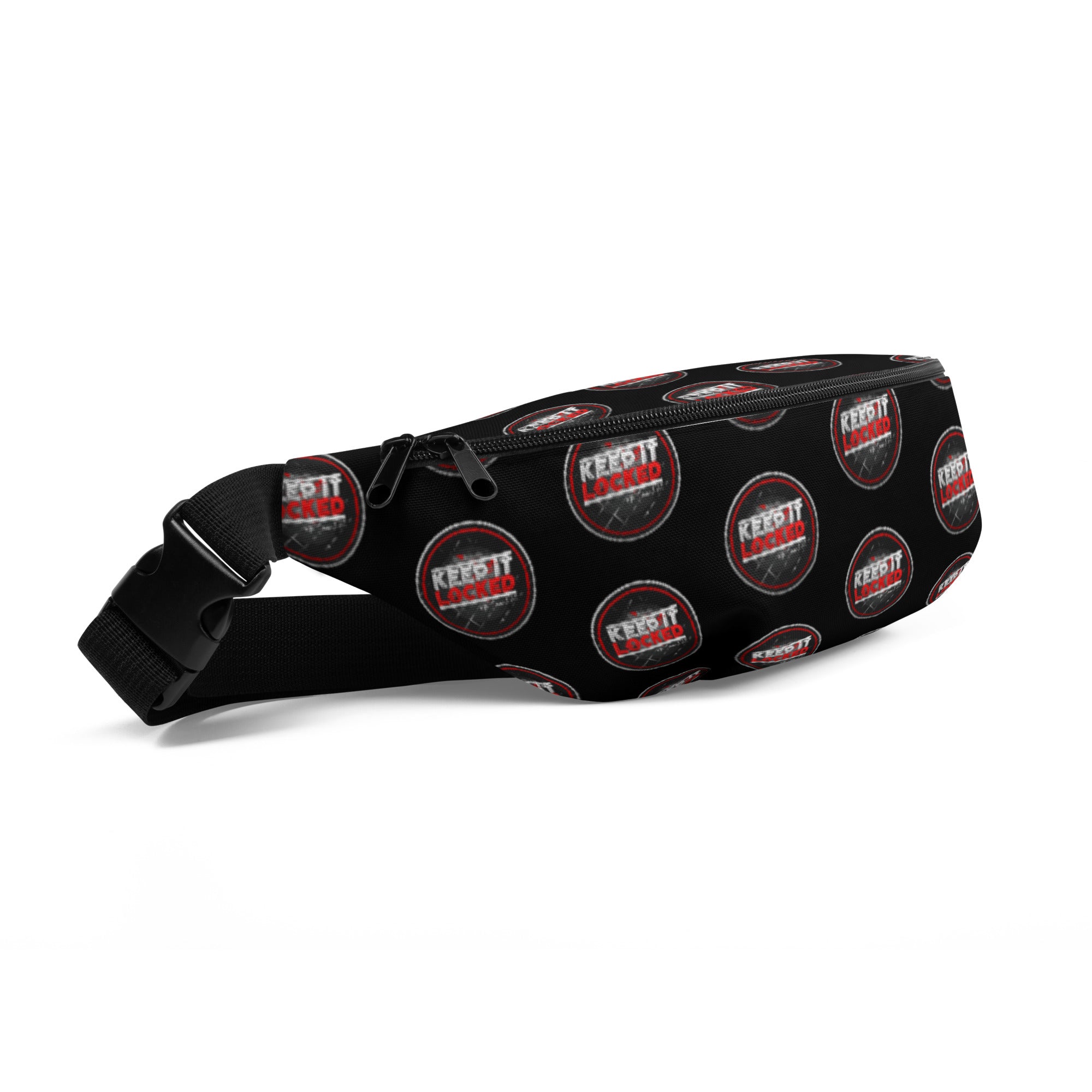 Simon Hill Keep It Locked V2 Pattern Logo Fanny Pack