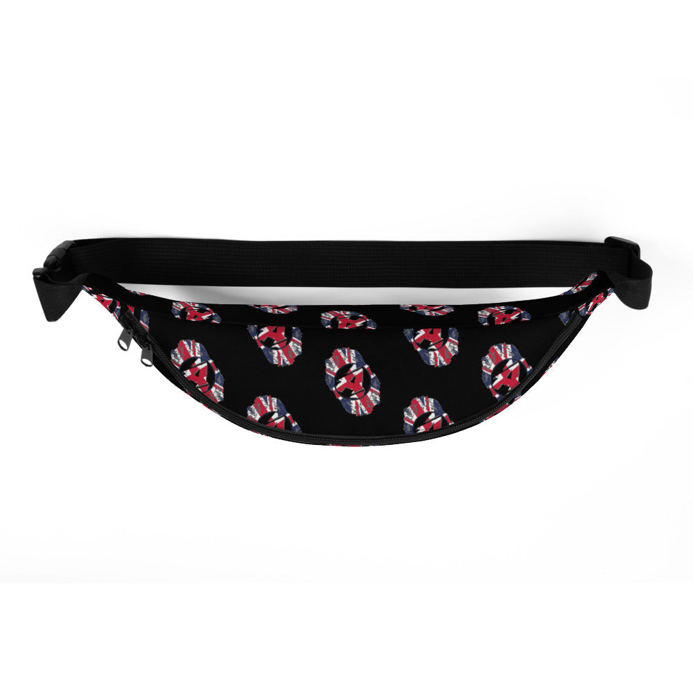 Doug Williams UK Emblem Logo Pattern Fanny Pack
