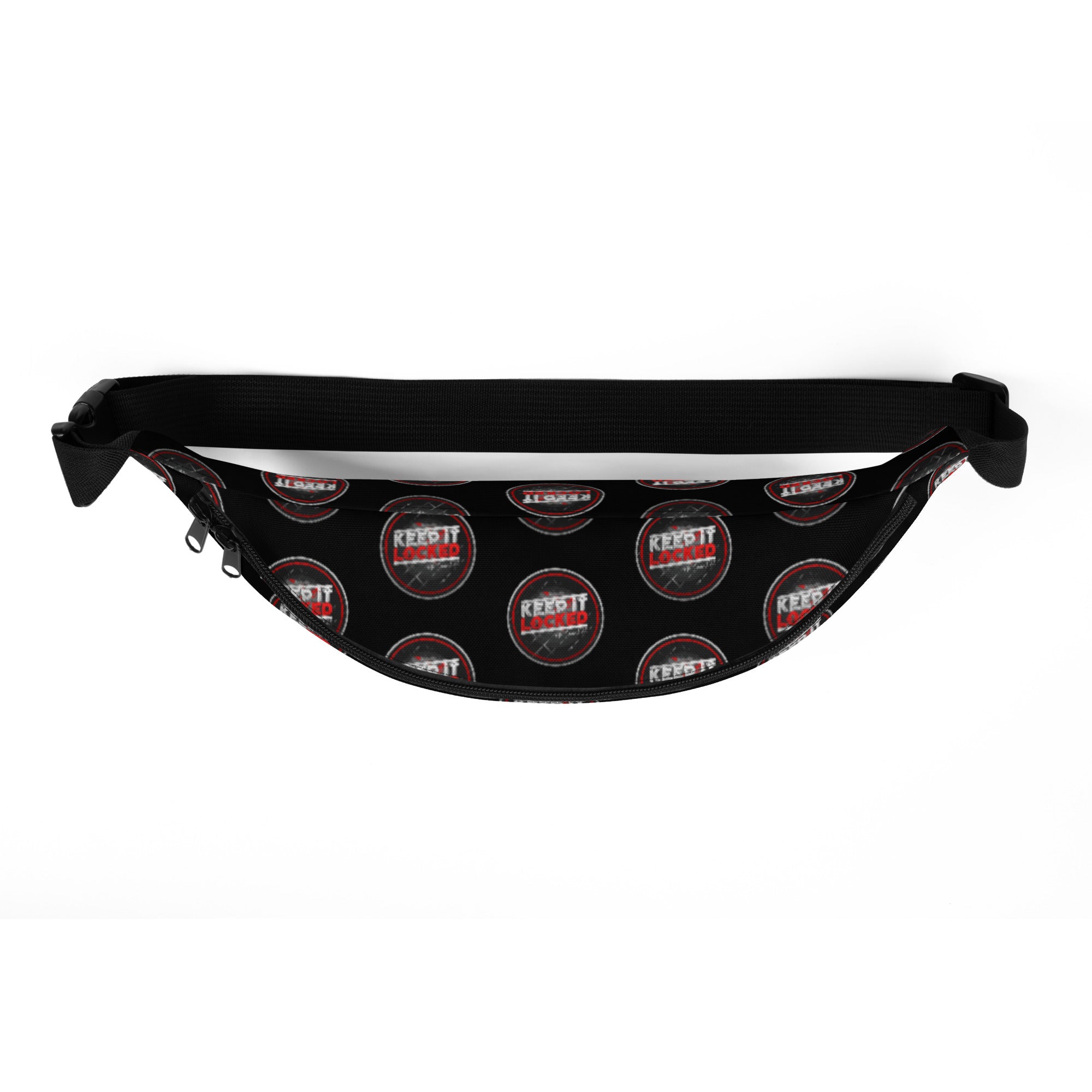 Simon Hill Keep It Locked V2 Pattern Logo Fanny Pack