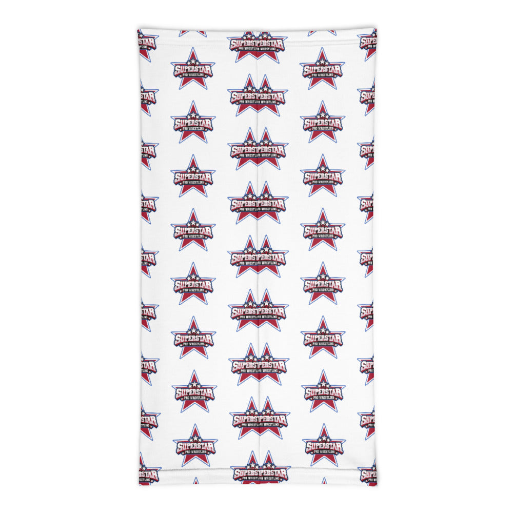 Superstar Pro Wrestling Star Logo Pattern Neck Gaiter