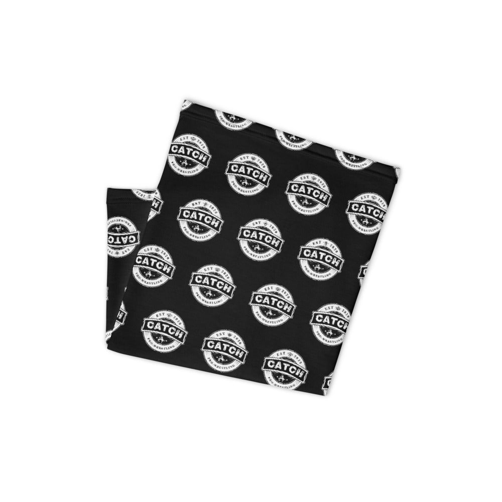 Catch Wrestling Logo Pattern Neck Gaiter