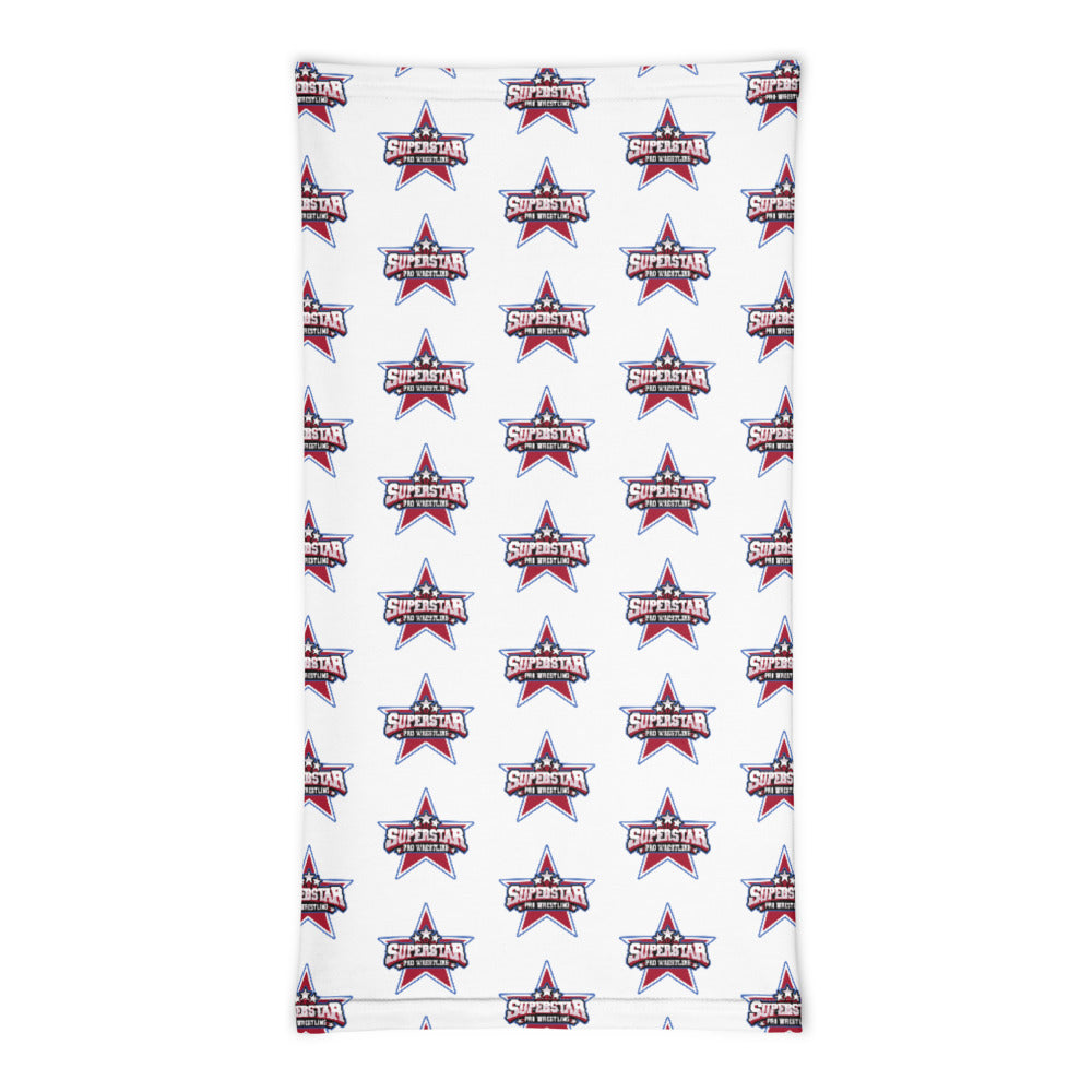 Superstar Pro Wrestling Star Logo Pattern Neck Gaiter