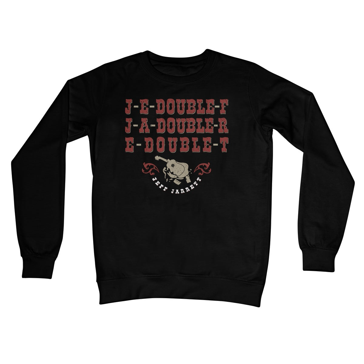 Jeff Jarrett Double Crew Neck Sweatshirt