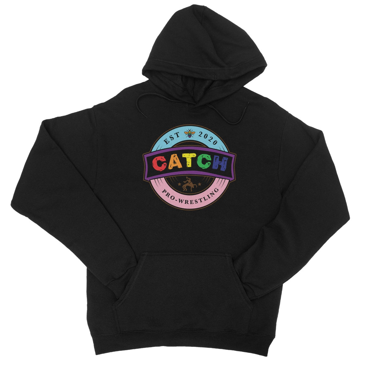 CATCH Wrestling Rainbow College Hoodie