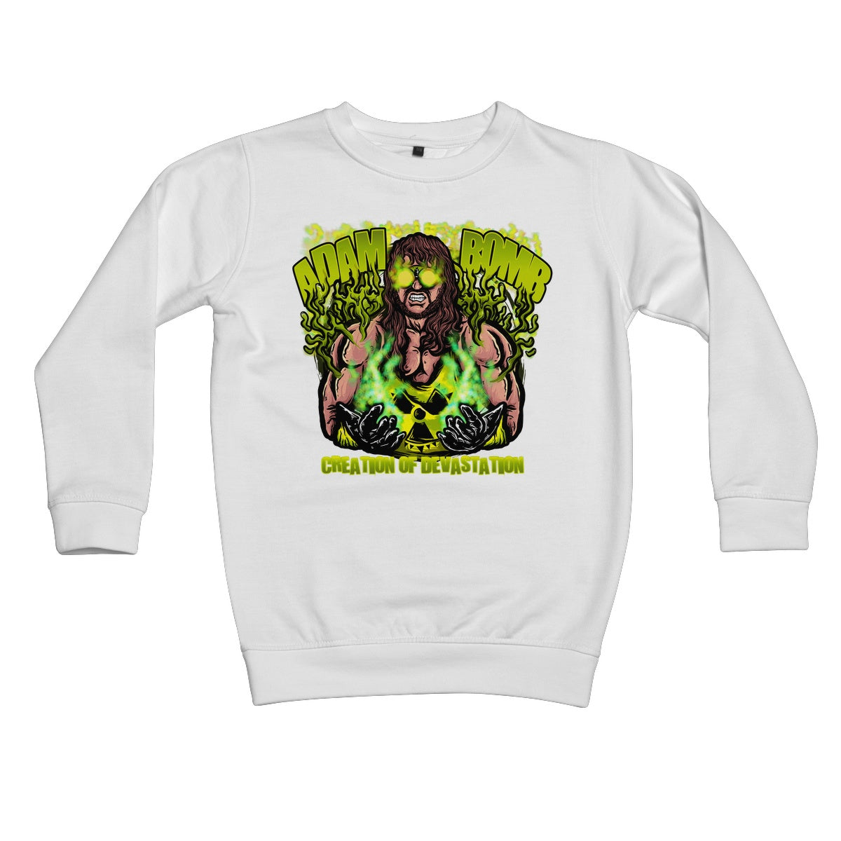 Adam Bomb Toxic Bomb Kids Sweatshirt