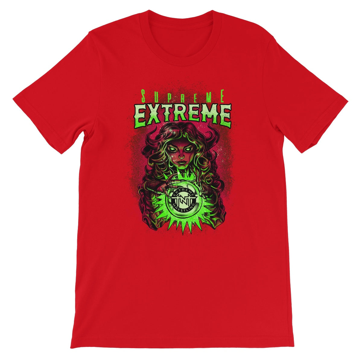 TNT Extreme Wrestling Supreme Extreme Unisex Short Sleeve T-Shirt