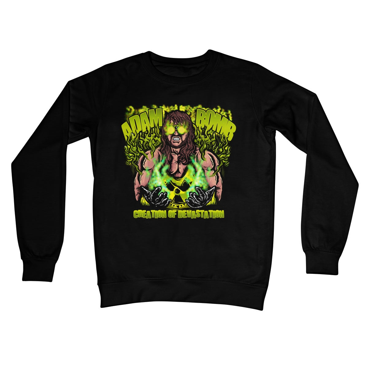 Adam Bomb Toxic Bomb Crew Neck Sweatshirt