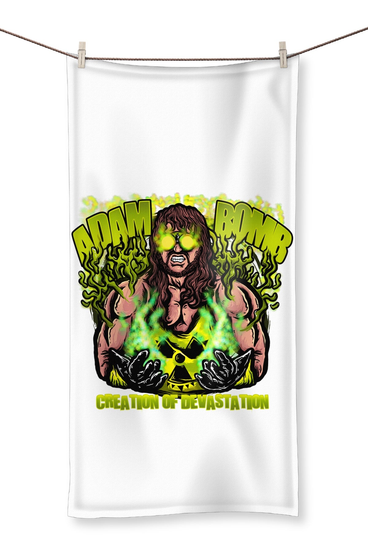 Adam Bomb Toxic Bomb Towel