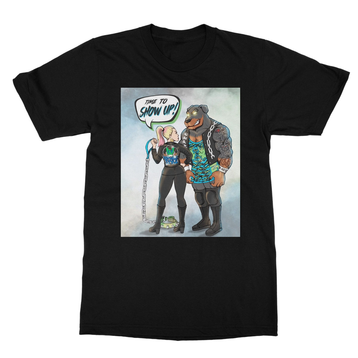 CW Anderson Time to show up Softstyle T-Shirt