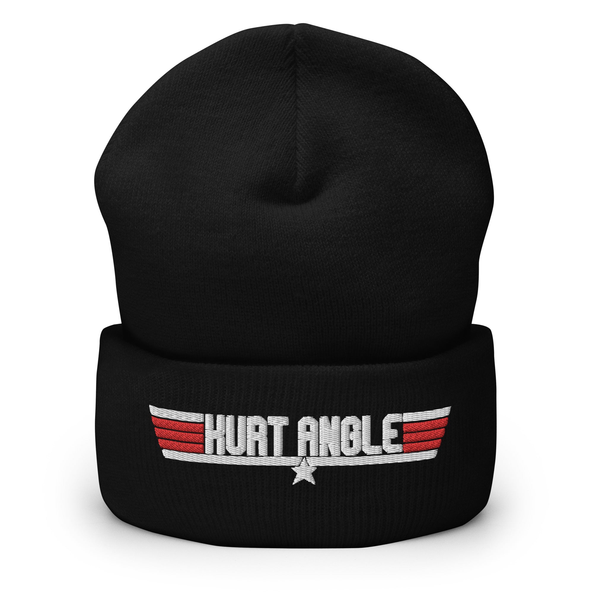 Kurt Angle Hero Star Cuffed Beanie