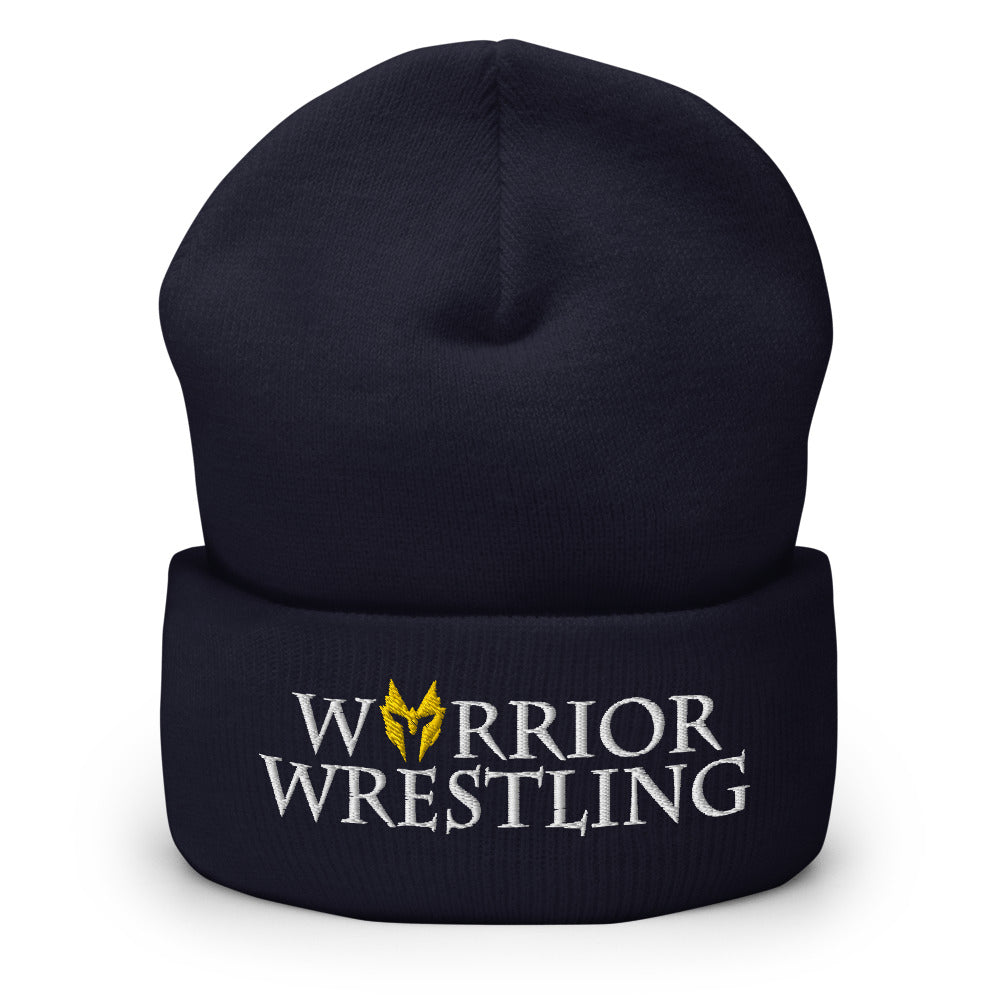 Warrior Wrestling Logo Cuffed Beanie