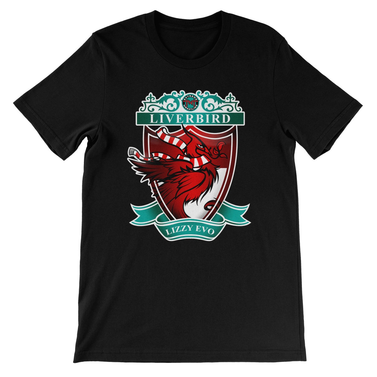 TNT Extreme Wrestling Lizzy Evo Unisex Short Sleeve T-Shirt