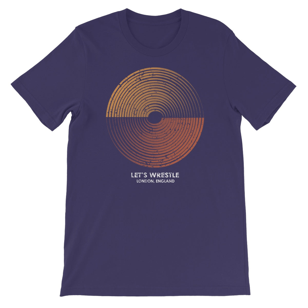Let's Wrestle UK Full Circle Unisex Short Sleeve T-Shirt
