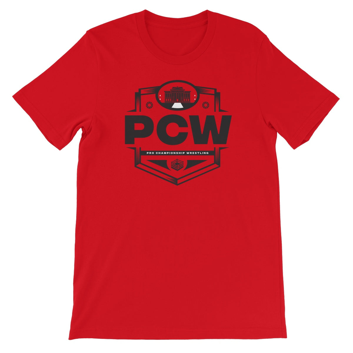PCW UK Logo Black Unisex Short Sleeve T-Shirt