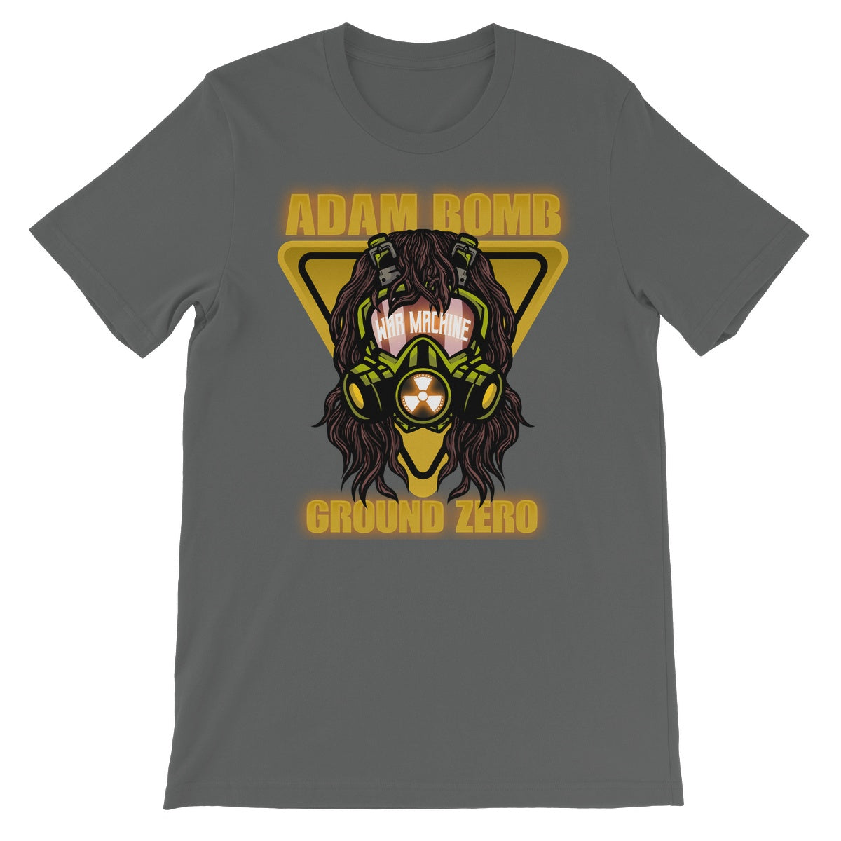 Adam Bomb Gas Mask Unisex Short Sleeve T-Shirt