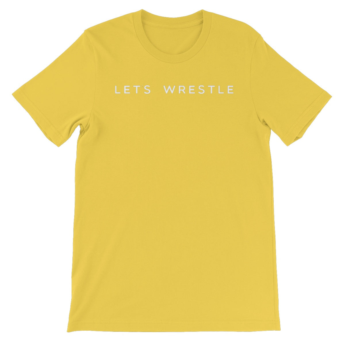 Let's Wrestle Logo Unisex Short Sleeve T-Shirt