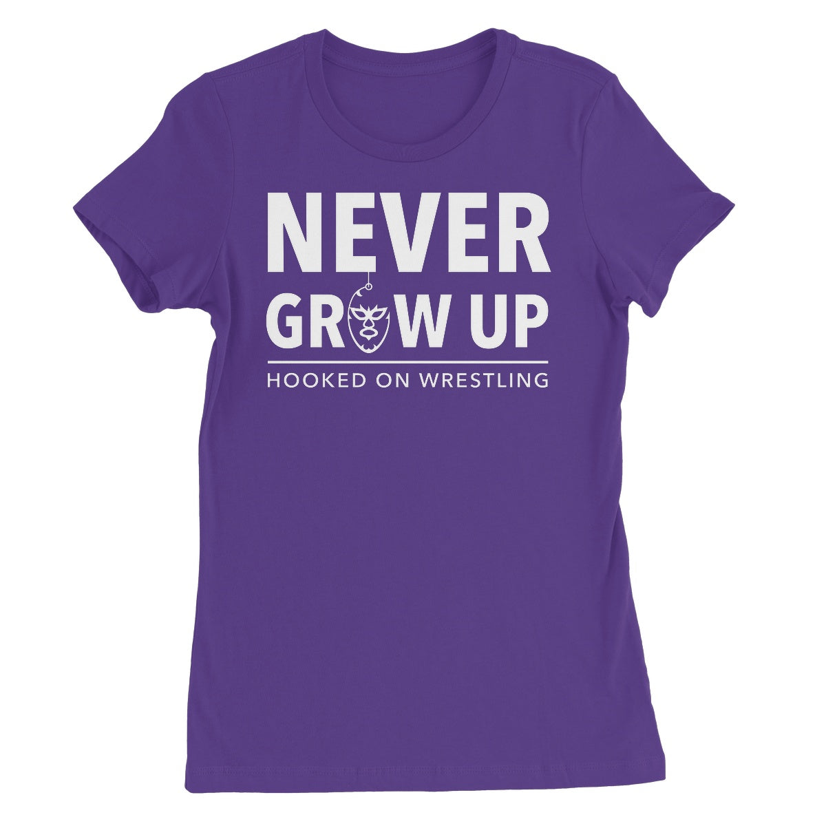 H.O.W Never Grow Up Women's Short Sleeve T-Shirt