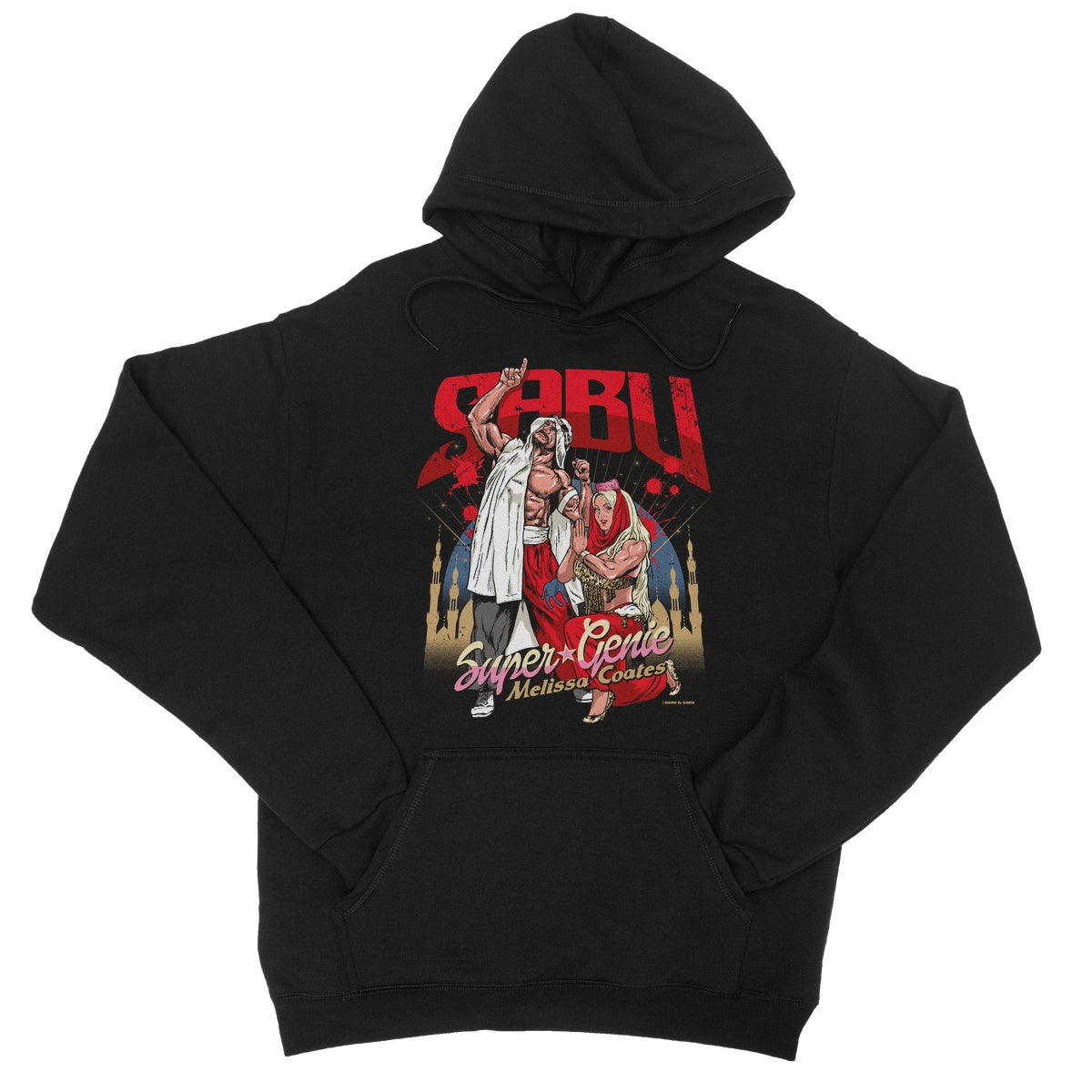Sabu & Super Genie College Hoodie