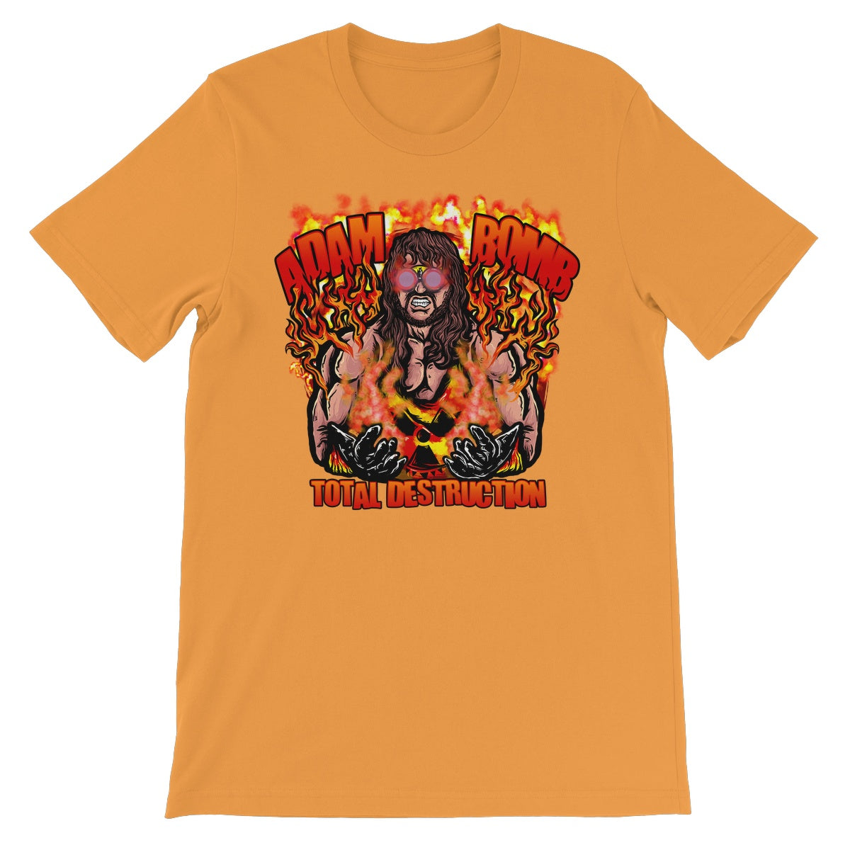 Adam Bomb Flame Bomb Unisex Short Sleeve T-Shirt