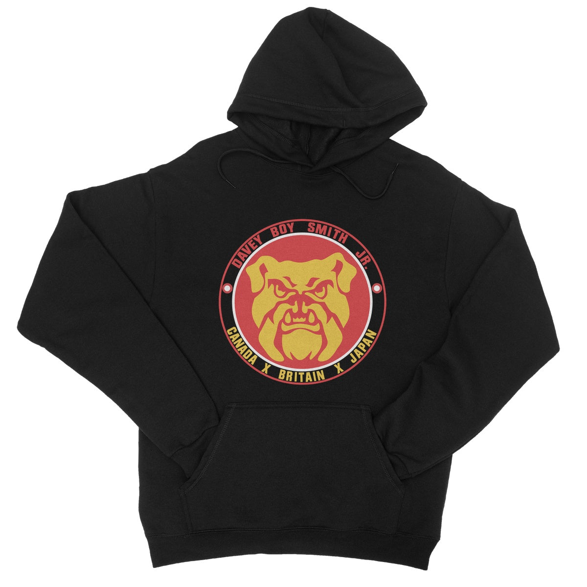 Davey Boy Smith Jr Japan Bulldog College Hoodie