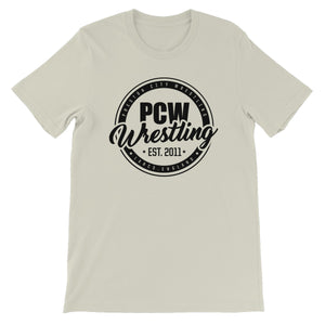 PCW UK Black Roundel Logo Unisex Short Sleeve T-Shirt