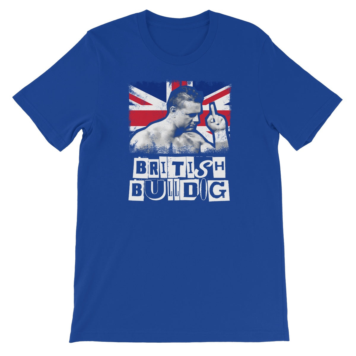 British Bulldog "Middle Finger" Unisex Short Sleeve T-Shirt