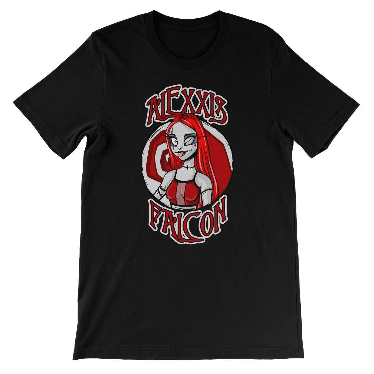 TNT Extreme Wrestling Alexxis Falcon Unisex Short Sleeve T-Shirt