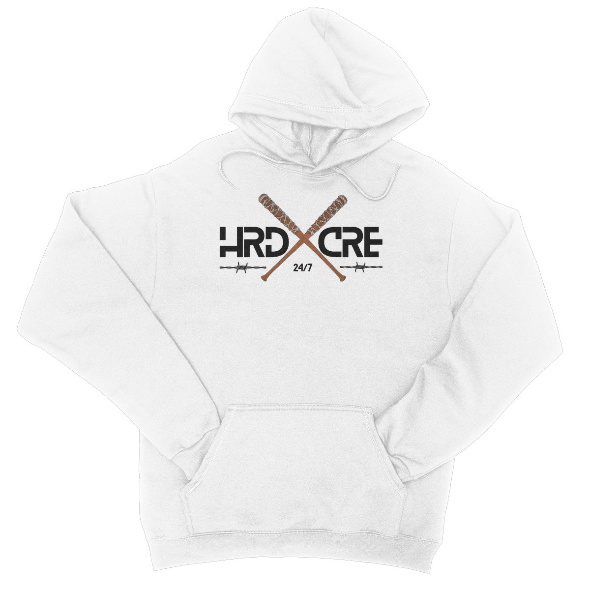 Thirteen | 10 HRDCRE 24/7 BLACK College Hoodie