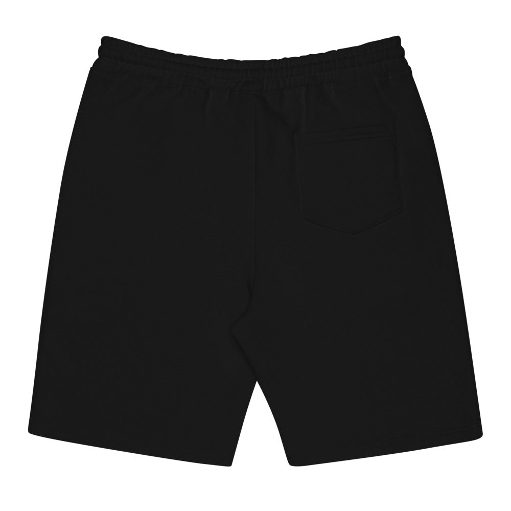 Thirteen | 10 HRDCRE STACKED Logo White Men's fleece shorts