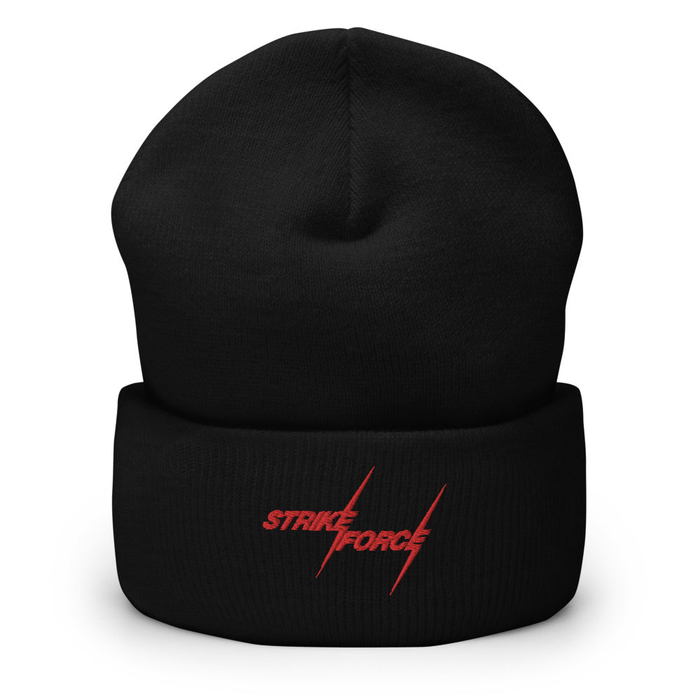 Tito Santana Strik Force Logo Cuffed Beanie