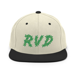 RVD Weed Logo Snapback Hat