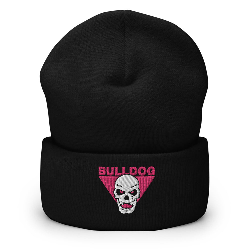 Bulldog Foundation Logo Cuffed Beanie