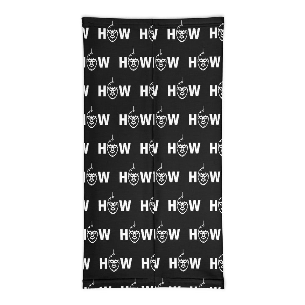 H.O.W Logo Pattern Neck Gaiter