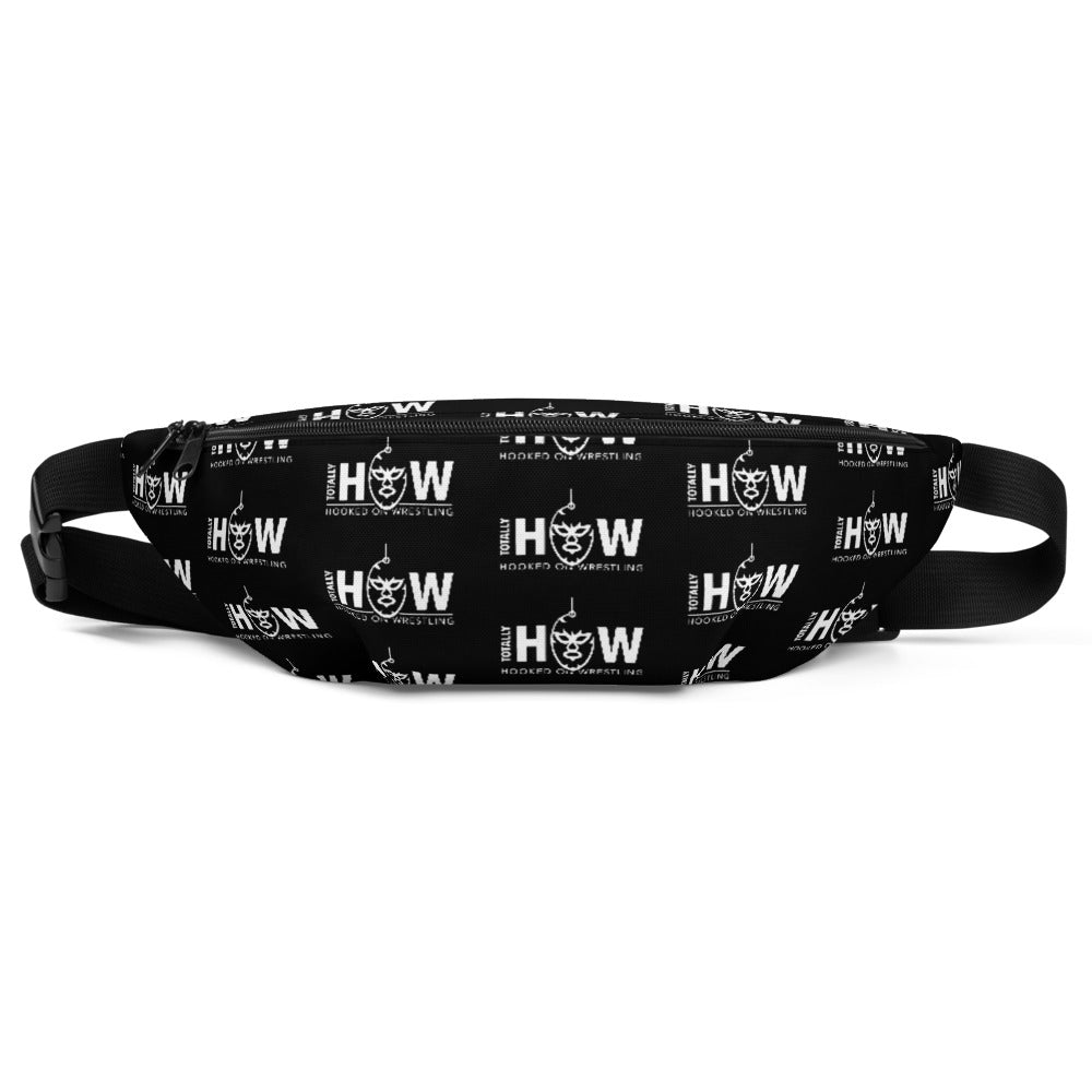 H.O.W Totally Hooked Logo Pattern Fanny Pack