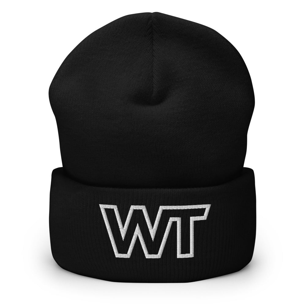 Wrestling Travel Logo Cuffed Beanie