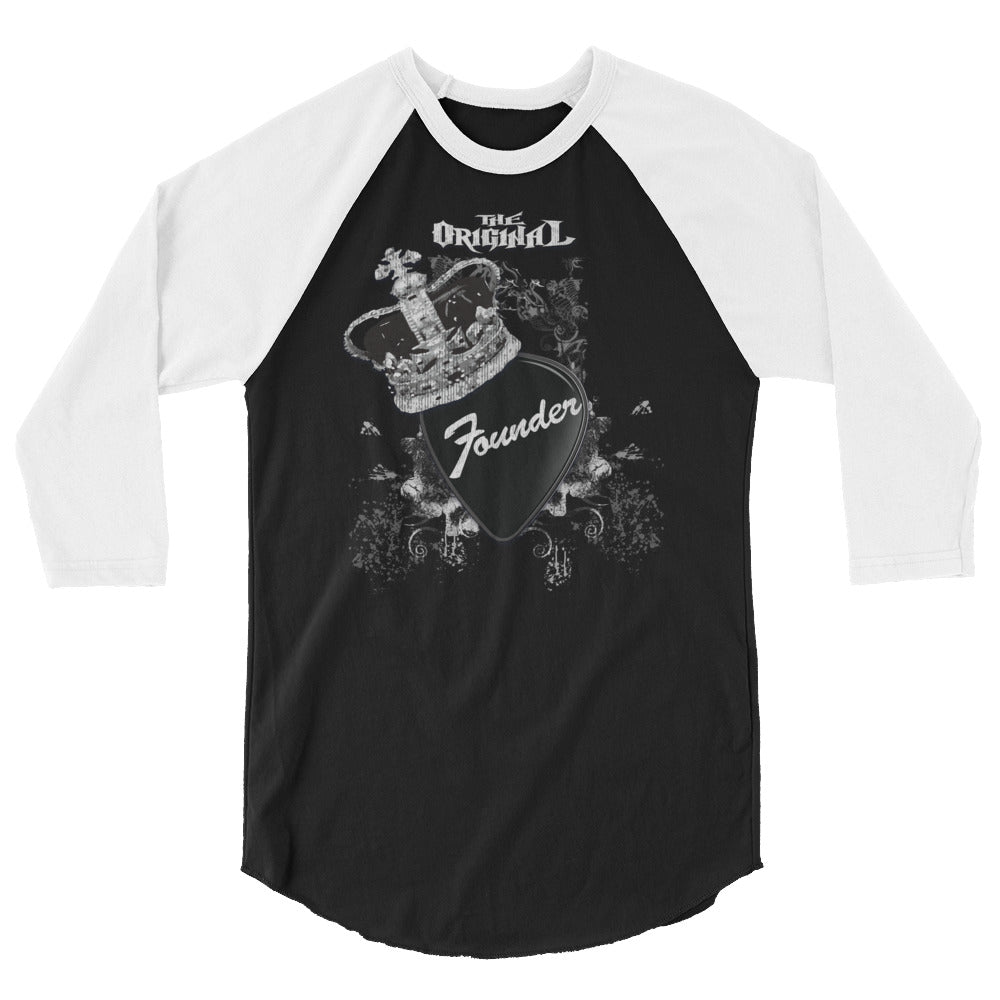 Jeff Jarrett Original Founder 3/4 sleeve raglan shirt