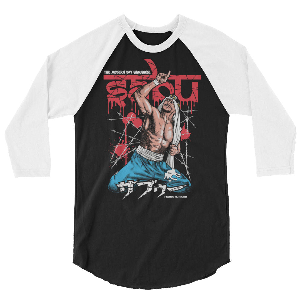 Sabu Icon 3/4 sleeve raglan shirt