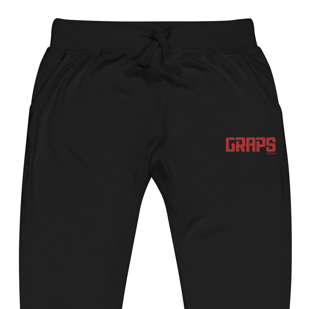 GRAPS Red Logo Unisex fleece sweatpants