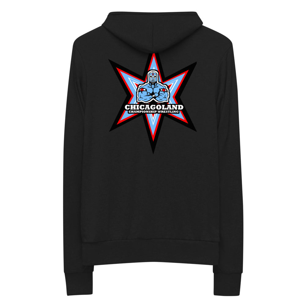Chicagoland Championship Wrestling Logo Unisex zip hoodie