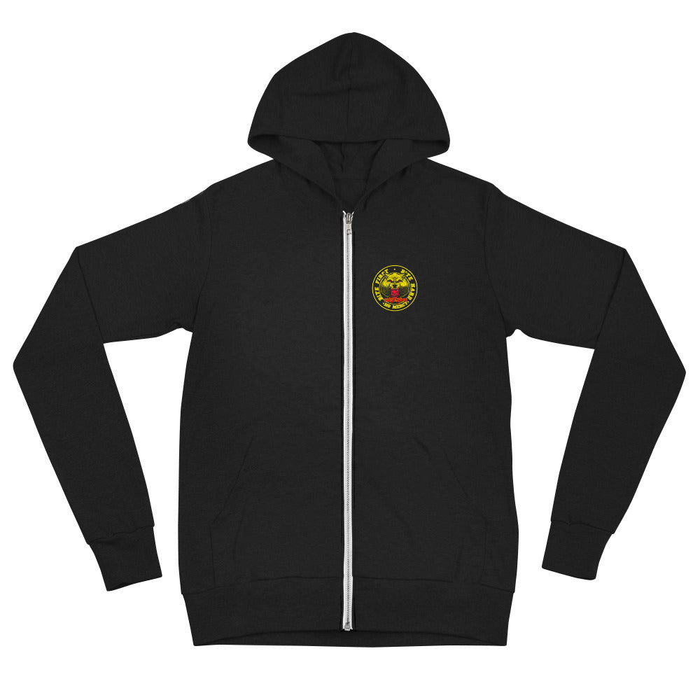 Davey Richards Bite First Unisex zip hoodie