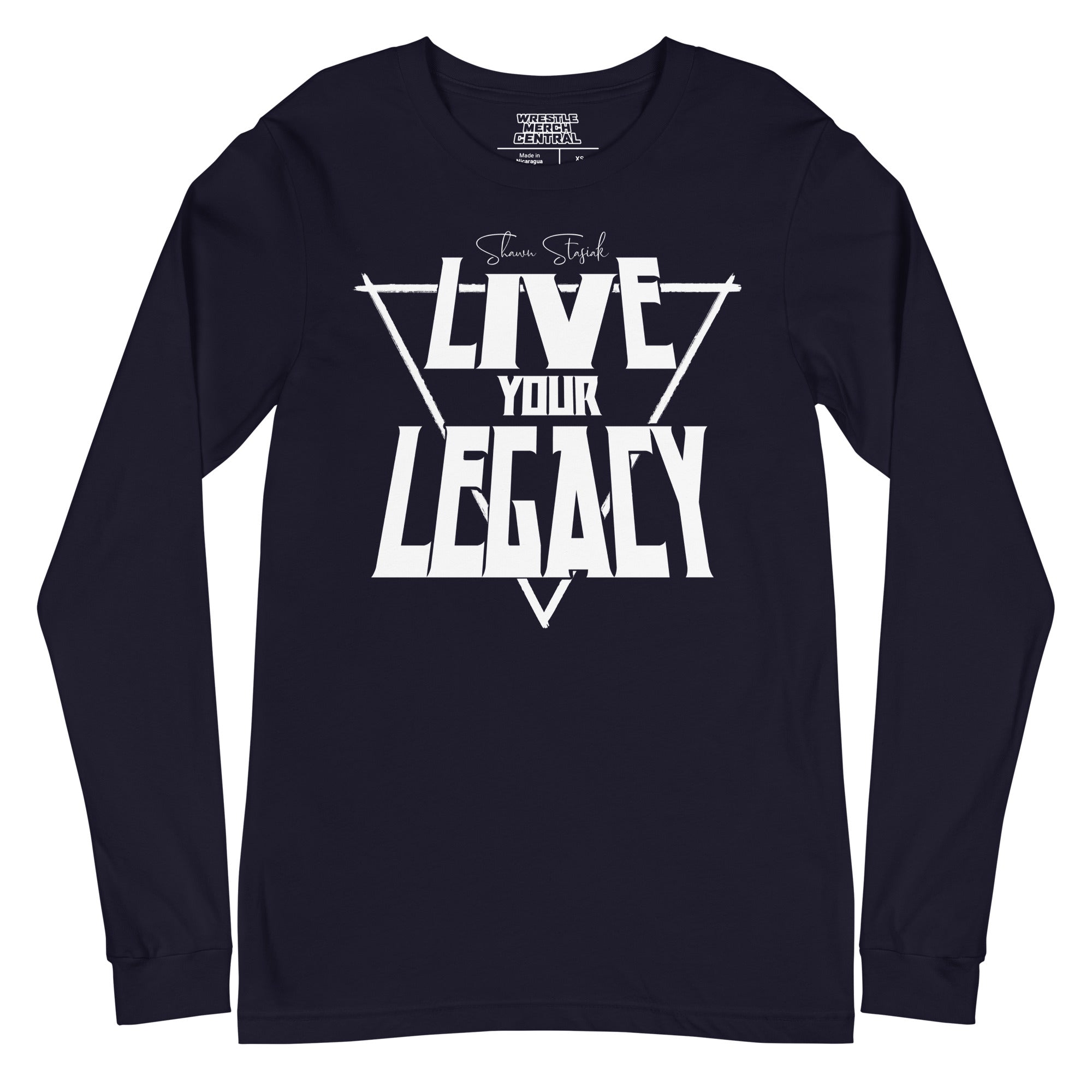 Shawn Stasiak "Live Your Legacy" Unisex Long Sleeve T-Shirt