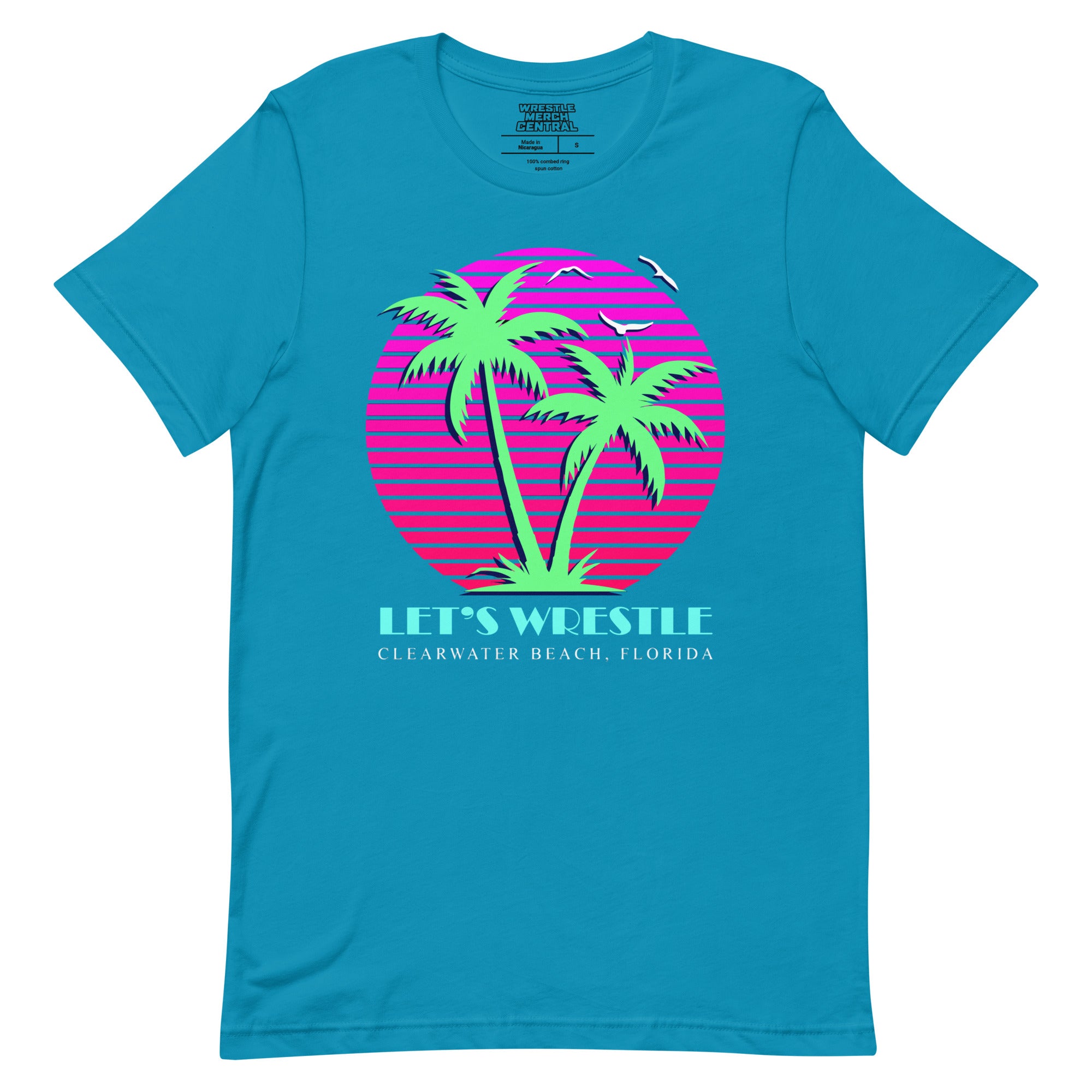 Let's Wrestle Clearwater Beach Unisex T-Shirt