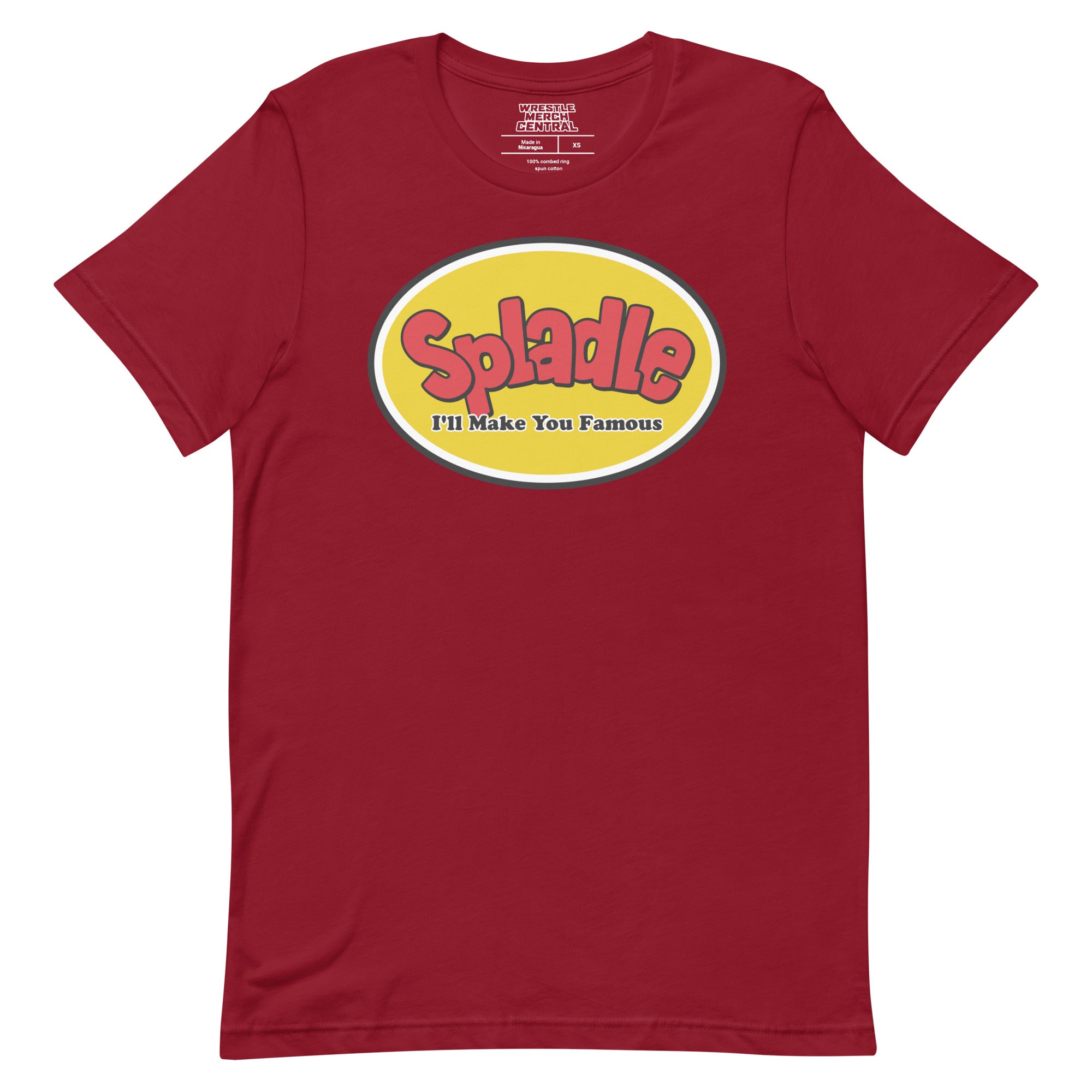 Let's Wrestle Spladle - I'll Make You Famous! Unisex T-Shirt