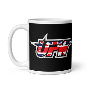 UPW Union Jack White Mug