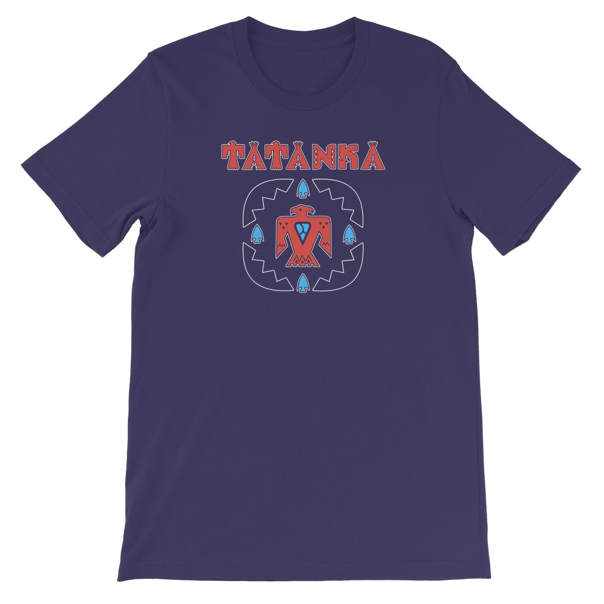 Tatanka Blackbird (Black) Unisex Short Sleeve T-Shirt