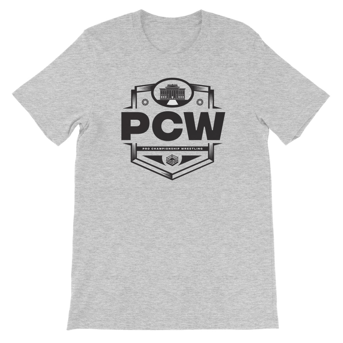 PCW UK Logo Black Unisex Short Sleeve T-Shirt